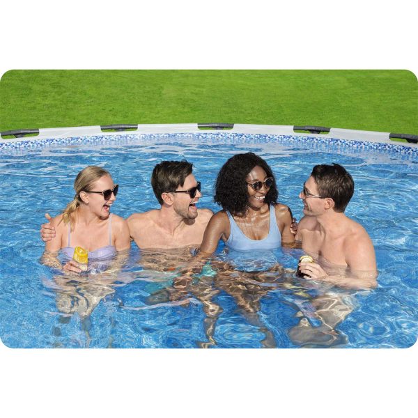 Basen ogrodowy stelażowy 457 x 122 cm 18w1 Bestway 56438 - obrazek 2