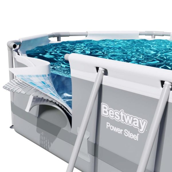 Basen ogrodowy stelażowy 488 x 305 x 107 cm 18w1 Bestway 56448 + maszynka do baniek GRATIS - obrazek 2