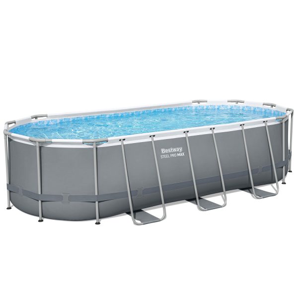 Basen ogrodowy stelażowy 549 x 274 x 122 cm 12w1 Bestway 56710 - obrazek 2