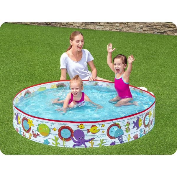 Basen rozporowy dla dzieci rybki 152 x 25 cm Bestway 55029 - obrazek 2