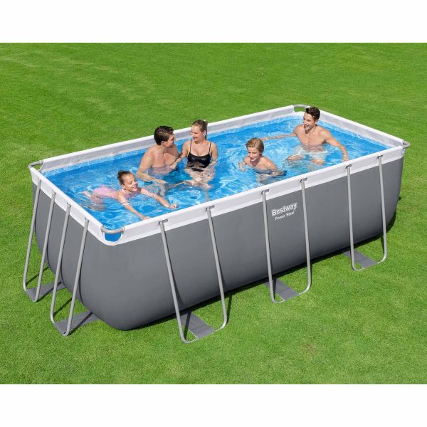 Basen stelażowy ogrodowy 412 x 201 x 122 cm 10w1 BESTWAY 56457N - obrazek 6