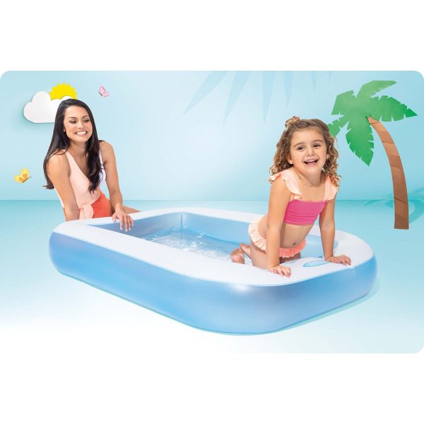 Brodzik dmuchany dla malucha 166 x 100 x 28 cm INTEX 57403 - obrazek 2