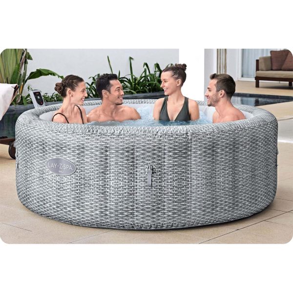 Dmuchane SPA Lay-Z Bali Grey 6 osobowe Bestway 6001N - obrazek 2