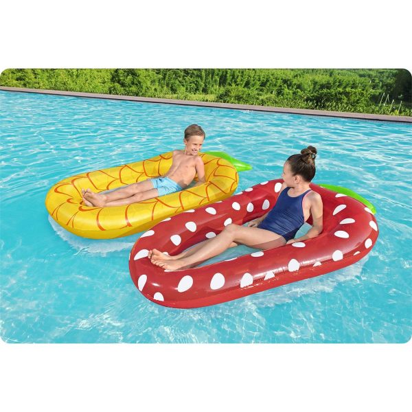 Dmuchany materac do pływania ananas Bestway 43644 - obrazek 4