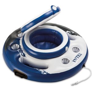 Duża lodówka pływająca do basenu o średnicy 89 cm INTEX 56822