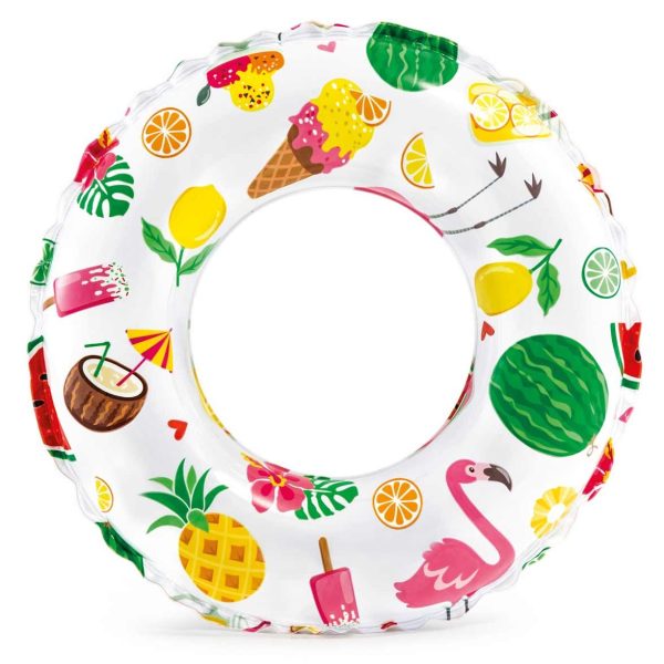 Koło do pływania trzy wzory 51 cm INTEX 59230 smakołyki - obrazek 6