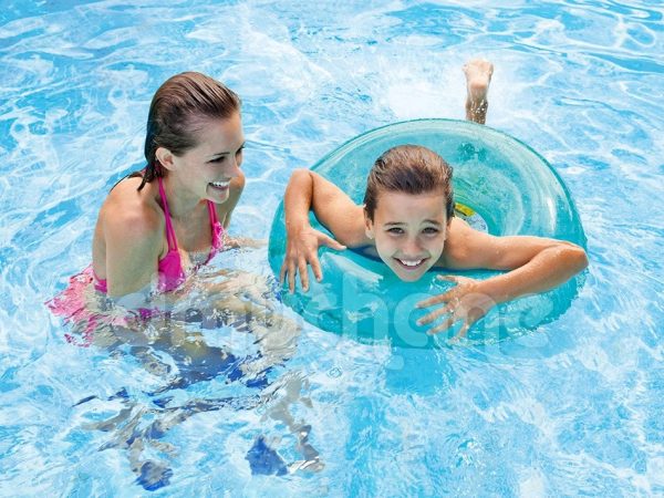 Koło do pływania dla dzieci o średnicy 76 cm INTEX 59260 różowy - obrazek 4