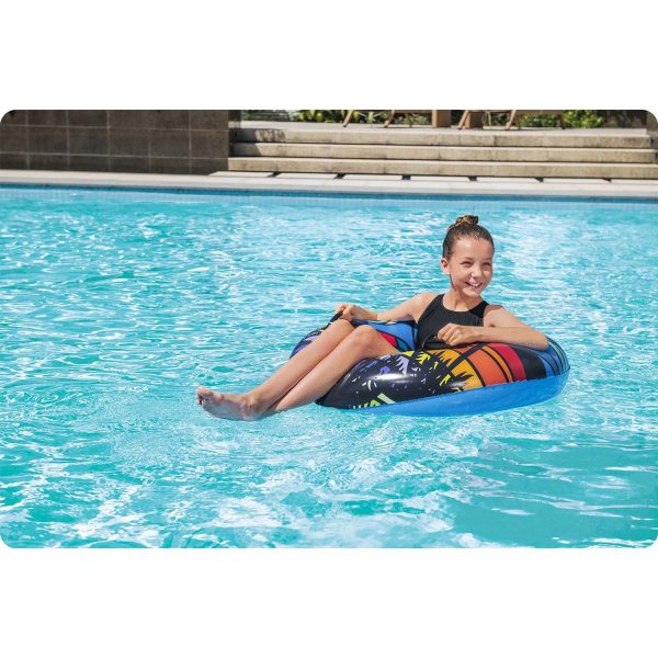 Koło do pływania niebieskie 91 cm Bestway 36350 - obrazek 2