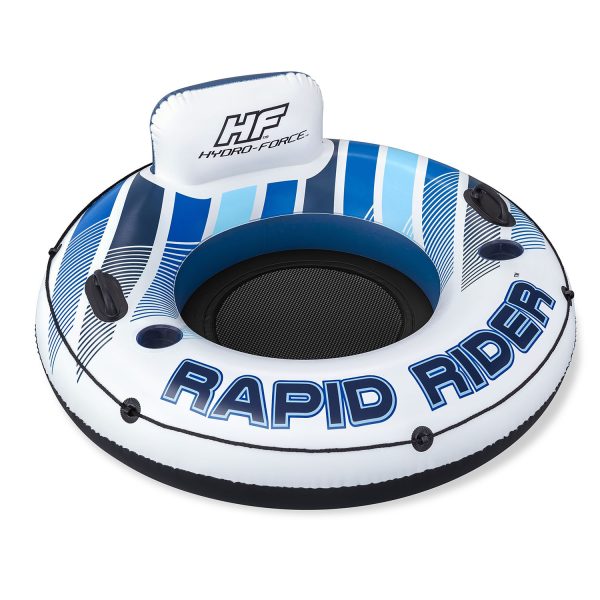 Koło do pływania Rapid Rider śr. 135 cm 2 uchwyty Bestway 43116 - obrazek 5