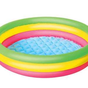 Kolorowy basen dmuchany 102 x 25 cm Bestway 51104