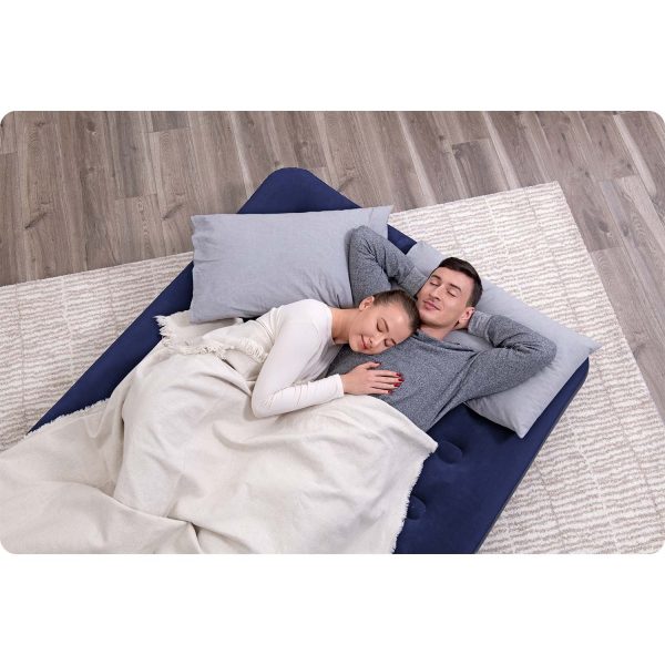 Materac dmuchany 191x132x22 cm z pompką tłokową Bestway 67002 - obrazek 4