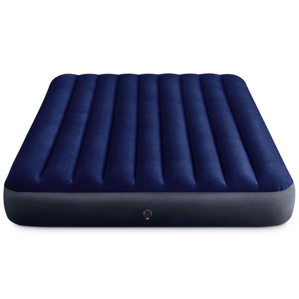 Materac dmuchany 203x152x25 cm z pompką tłokową INTEX 64759 - obrazek 2