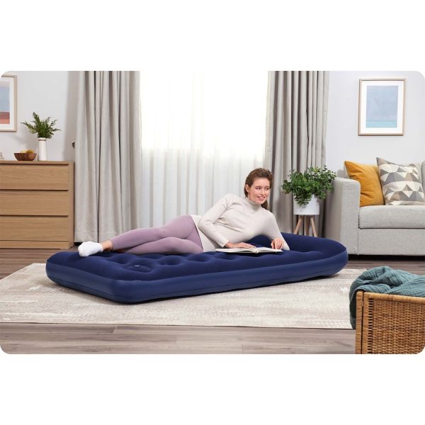 Materac dmuchany 188x99x22 cm z wbudowaną pompką nożną Bestway 67224 - obrazek 6