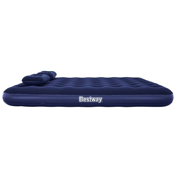 Materac dmuchany 203x152x22 cm z pompką tłokową Bestway 67374 - obrazek 3