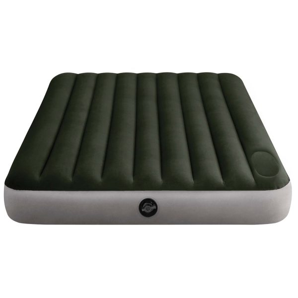 Materac dmuchany 203x152x25 cm z wbudowaną pompką nożną INTEX 64763 - obrazek 2