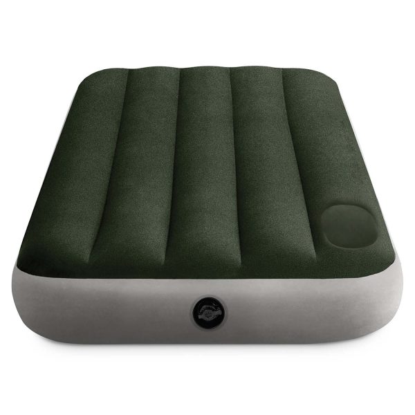 Materac dmuchany 191x79x25 cm z wbudowaną pompką nożną INTEX 64760 - obrazek 2