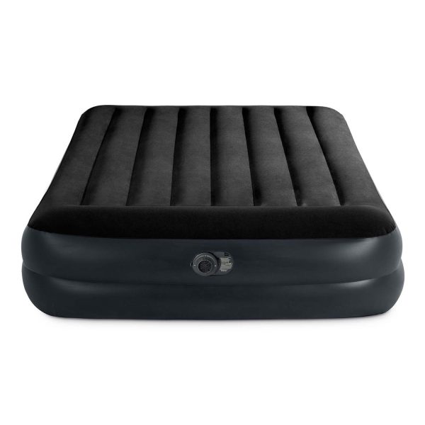Materac dmuchany 203x152x42 cm z wbudowaną pompką elektryczną INTEX 64124 - obrazek 4