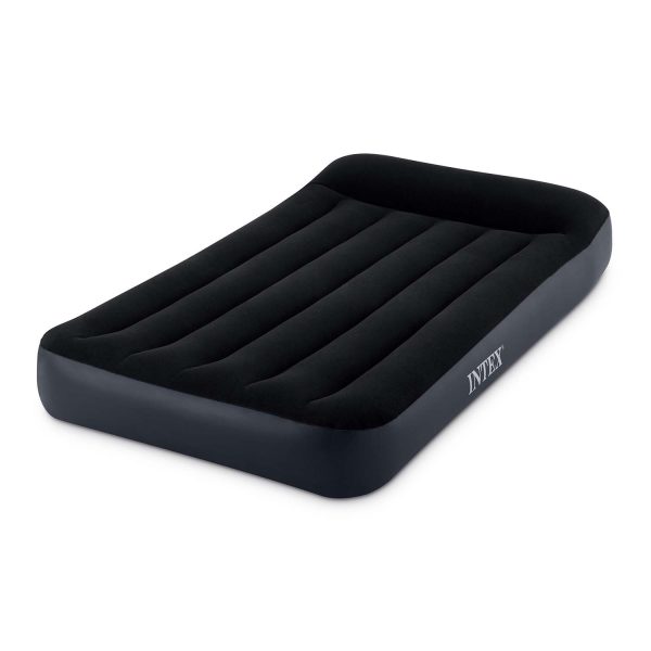Materac dmuchany 191x99x25 cm z wbudowaną pompką elektryczną INTEX 64146ND - obrazek 3