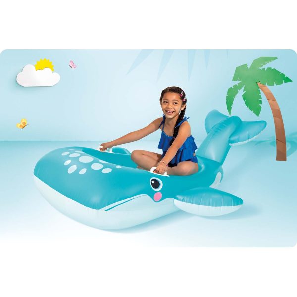 Materac do pływania Wieloryb 168 x 140 cm INTEX 57567 - obrazek 4