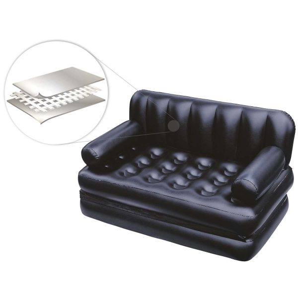 Materac Łóżko 188 x 152 x 64 cm Bestway 75054 - obrazek 3
