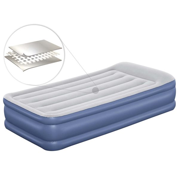 Materac dmuchany 191x97x46 cm z wbudowaną pompką elektryczną Bestway 67628 - obrazek 5