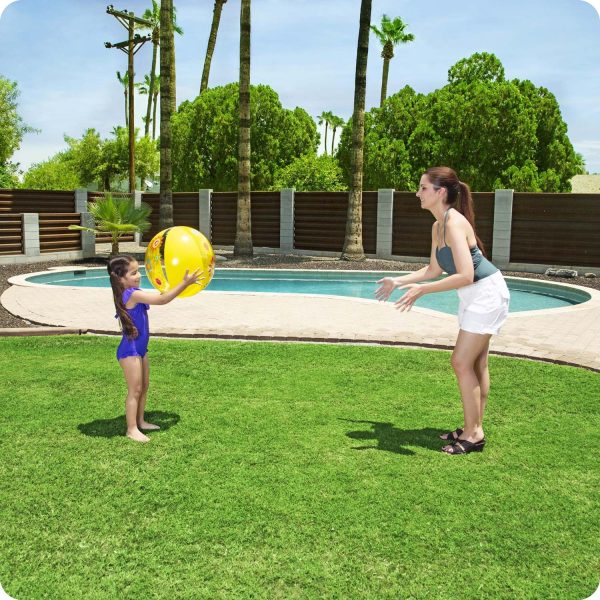Piłka plażowa 51 cm żółta Bestway 31036 - obrazek 2