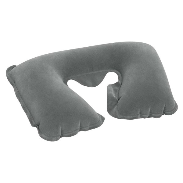 Poduszka podróżna flokowana rogal 2 kolory 46 x 28 cm Bestway 67006 niebieski - obrazek 4