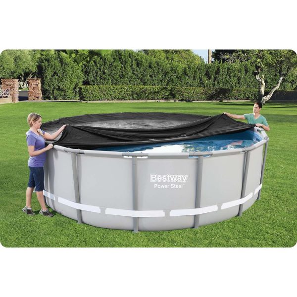 Pokrywa do basenu stelażowego 488 cm Bestway 58249 - obrazek 6