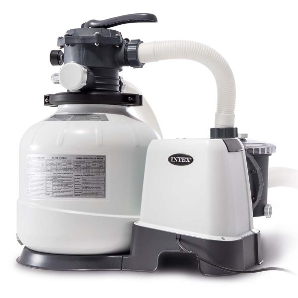 Pompa filtrująca piaskowa 10500 l/h INTEX 26648 + 50 kg piasku - obrazek 2
