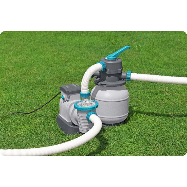 Pompa piaskowa 6056 l/h + piasek 25kg Bestway 58497 - obrazek 3