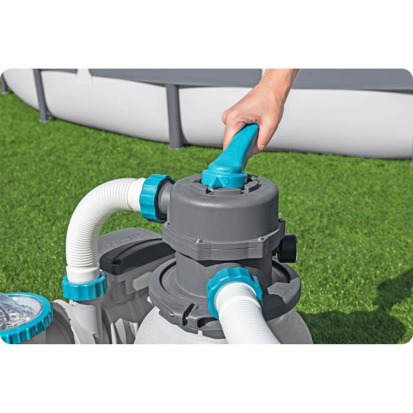Pompa piaskowa 6056 l/h + piasek 25kg Bestway 58497 - obrazek 6