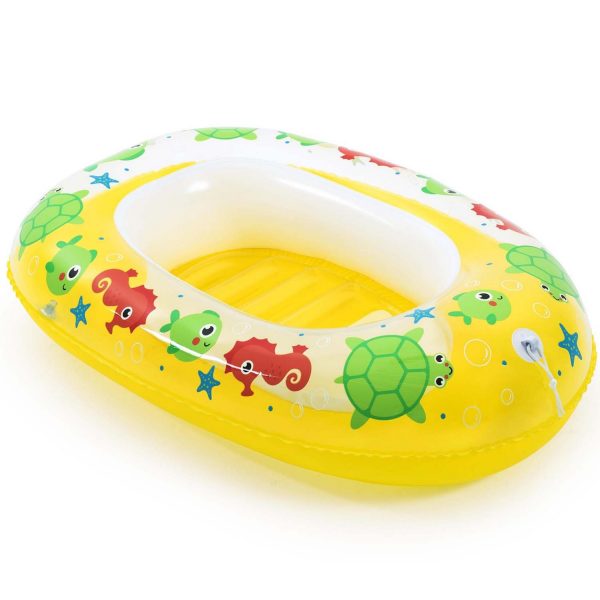 Ponton plażowy do pływania 102 x 69 cm Bestway 34037 niebieski - obrazek 2